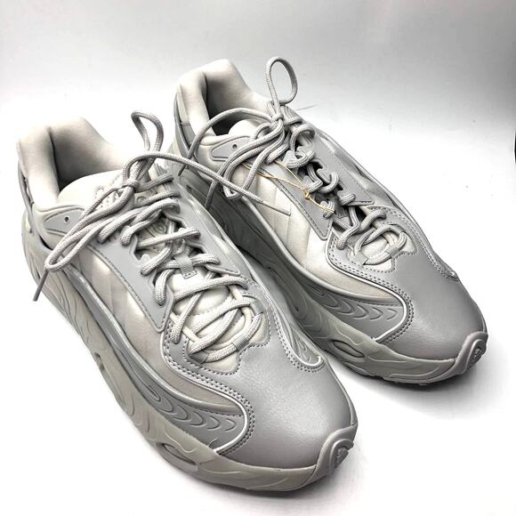 Adidas Mens Oznova Triple Gray Sneakers Lace Up US Size 10 - Picture 2 of 10